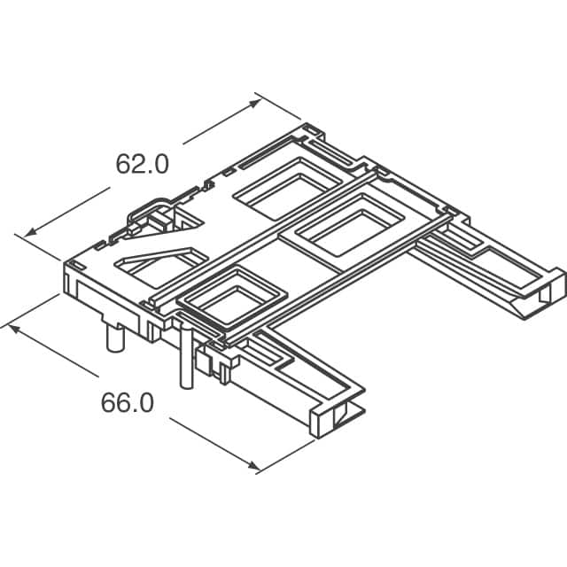 C70210M0082834 Amphenol Tuchel Industrial  PC Card Sockets